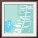 Abstract Flower and Fern