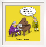 Pianist in Wig