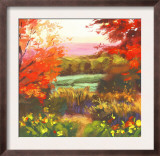 Fall Leaves Landscape