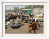 A Sheep and Goat Market is Seen in N'Djamena