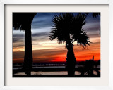 The Sun Sets Over the Laguna Madre Bay and the Queen Isabella Causeway