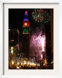 Fireworks Show is Part of the New Year Celebration Along the 16th Street Mall in Downtown Denver