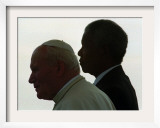 Pope John Paul II and South African President Nelson Mandela