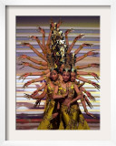 Chinese Dancers Perform During a Dress Rehearsal for the 54th Miss World Contest in Sanya