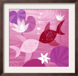 Fish Couple with Lily Pads