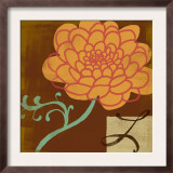 Letter L and Orange Flower