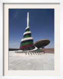 Flagpole Covered in Plates of Murano Glass Next to the Monument to the Unknown Soldier
