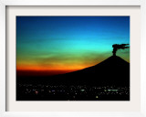 The Popocatepetl Volcano Sends out a Plume of Smoke
