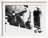 William Howard Taft Reviews Parade After his Inauguration as President  March 4  1909