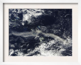 Ash Plume from Soufriere Hills  Montserrat