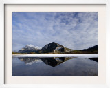 View of Mount Rundle  Sulphur Mountain  and Vermilion Lakes in Banff National Park  Alberta  Canada