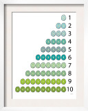 Green Counting Kiwi
