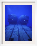 Dual Dry Deck Shelters Mounted to the Deck of Uss Kamehameha