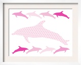 Pink Dolphin Family