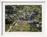 Aerial View of Port-Au-Prince  Haiti