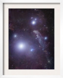 Supergiant Rigel and IC 2118 in Eridanus  Cederblad 41  the Witch Head Nebula