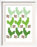 Green Chicken Family