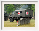 Unimog in an Ambulance Version in Use by the Belgian Army
