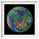 Venus Centered on the North Pole