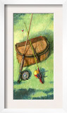 Fishing Basket and Rods