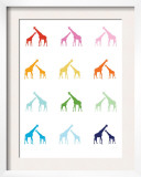 Rainbow Giraffes