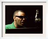 Ray Charles Taping a Coca-Cola Radio Commercial  1967