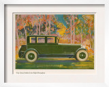 Brougham Car  Magazine Advertisement  USA  1925