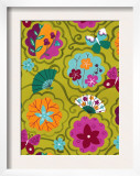 flowers and Fans Pattern