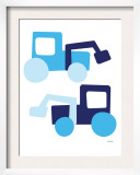 Blue Tractors