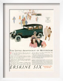 Erskine Six  Magazine Advertisement  USA  1927
