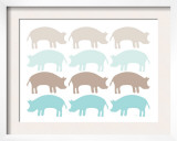 Seagreen Pig Family