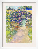 Garden Bench and Gate