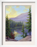 Mountain Lake at Sunrise