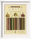 Country Style Pattern Fruit Trees