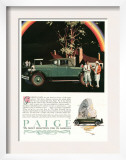 Paige  Magazine Advertisement  USA  1927