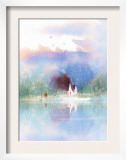 Couple with House on the Lake