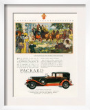 Packard  Magazine Advertisement  USA  1930