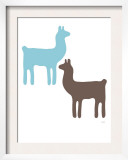 Blue Llama Couple