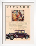 Packard  Magazine Advertisement  USA  1929