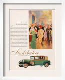 Studebaker  Magazine Advertisement  USA  1929