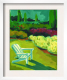 Adirondack Chair in Garden