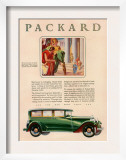 Packard  Magazine Advertisement  USA  1929