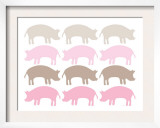 Pink Pig Family