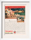 Texaco  Magazine Advertisement  USA  1929