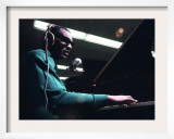 Ray Charles Taping a Coca-Cola Radio Commercial  1967