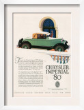 Chrysler Imperial  Magazine Advertisement  USA  1927
