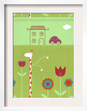 Giraffe in Garden