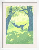 Man in Hammock