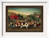 Nostalgic Farm Landscape