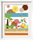 Sweet Animals by Clothesline